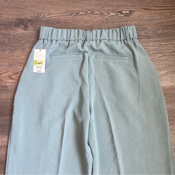 Women's Signature Crepe Essential Trouser - a New Day™ Green 6: High Rise - Picture 5 of 6